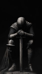 Warrior Knight iPhone Wallpaper