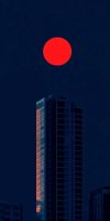 Red Moon iPhone Wallpaper