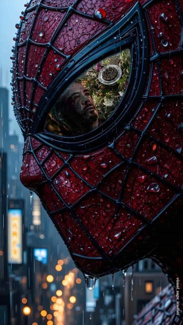 Spiderman Art iPhone Wallpaper