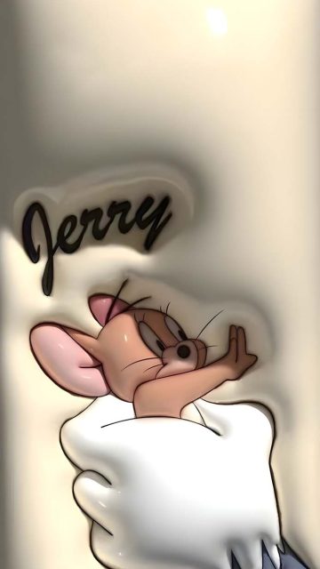 3D Tom and Jerry iPhone Wallpaper