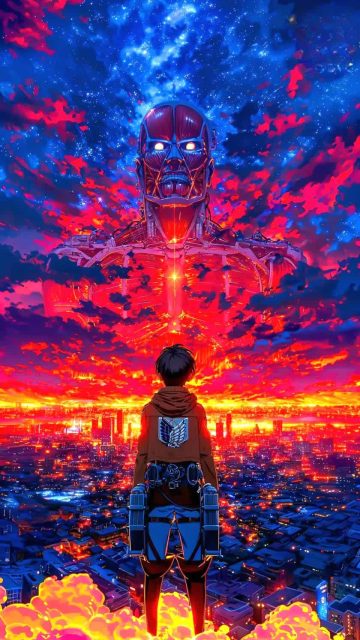 Attack on Titan iPhone Wallpaper