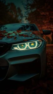 BMW M4 Lights iPhone Wallpaper