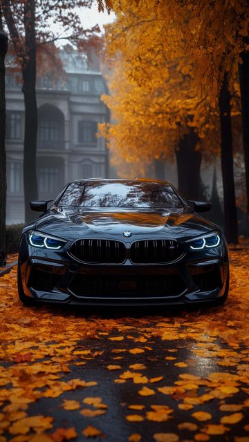 BMW M5 Black iPhone Wallpaper