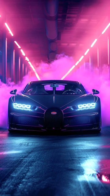 Bugatti Chiron iPhone Wallpaper