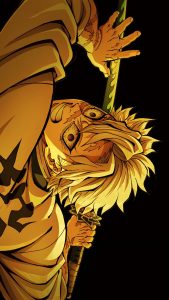 Demon Slayer Zenitsu Agatsuma iPhone Wallpaper
