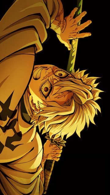 Demon Slayer Zenitsu Agatsuma iPhone Wallpaper