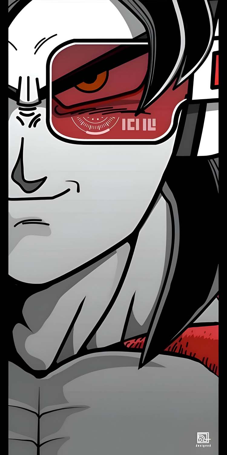 Energy Meter Dragon Ball iPhone Wallpaper