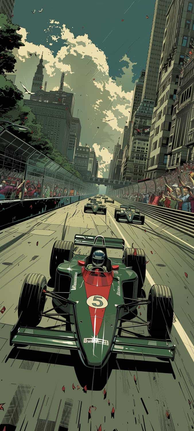 F1 Grand Prix iPhone Wallpaper