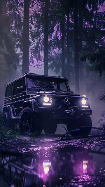 G Wagon 4x4 iPhone Wallpaper