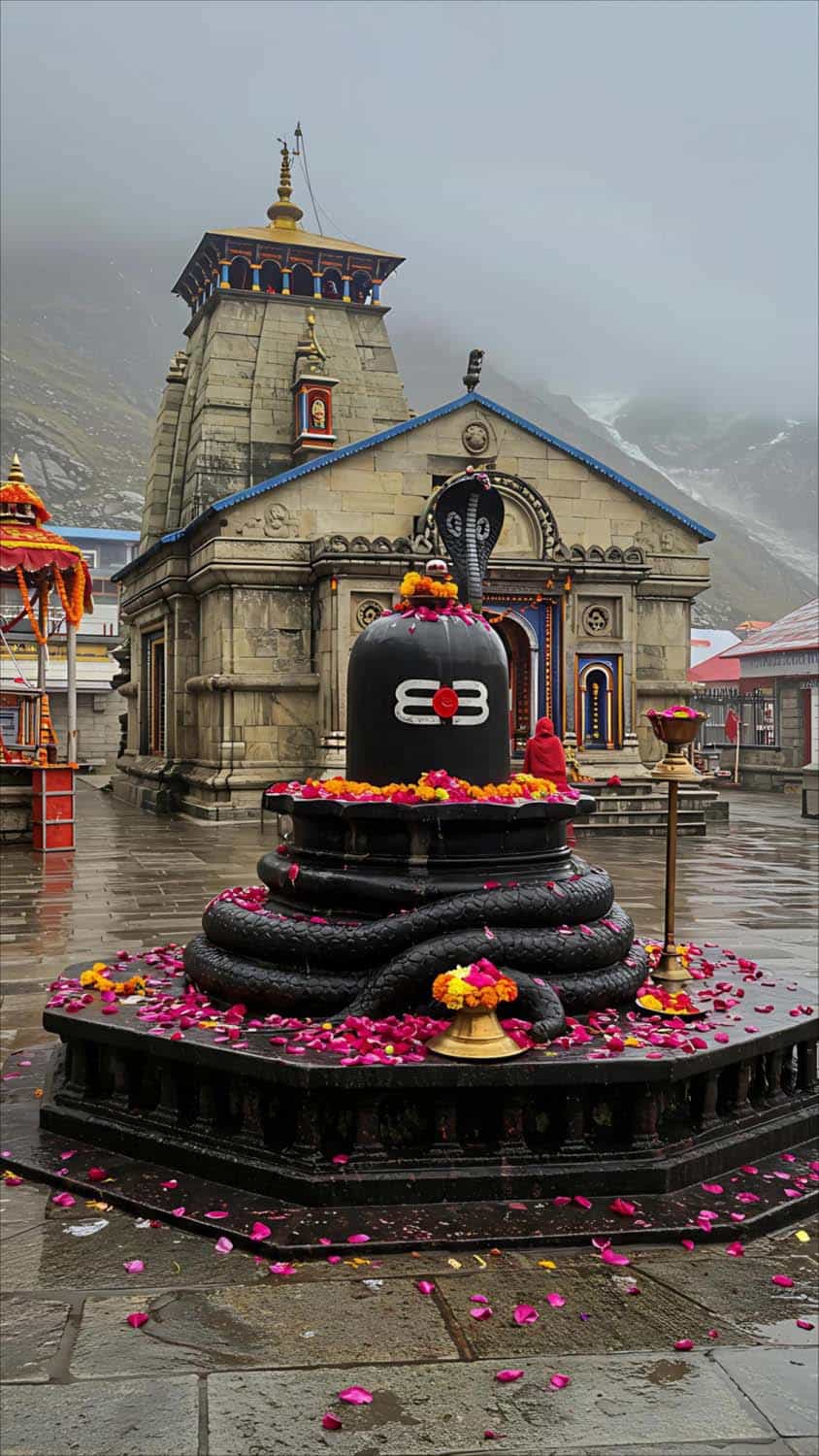 Kedarnath Temple God Shiva iPhone Wallpaper