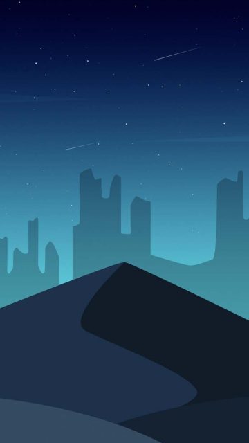 Minimal Dunes iPhone Wallpaper