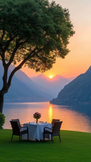 Sunset Nature Vibes iPhone Wallpaper