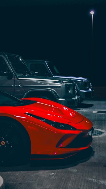 Supercar Gang iPhone Wallpaper