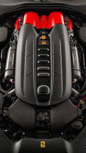 V 12 Engine iPhone Wallpaper