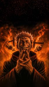 satoru gojo limitless domain iPhone Wallpaper