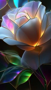Abstract Colorful Flower iPhone Wallpaper Abstract Colorful Flower iPhone Wallpaper