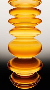 Abstract Sphere Art iPhone 17 Pro Wallpaper