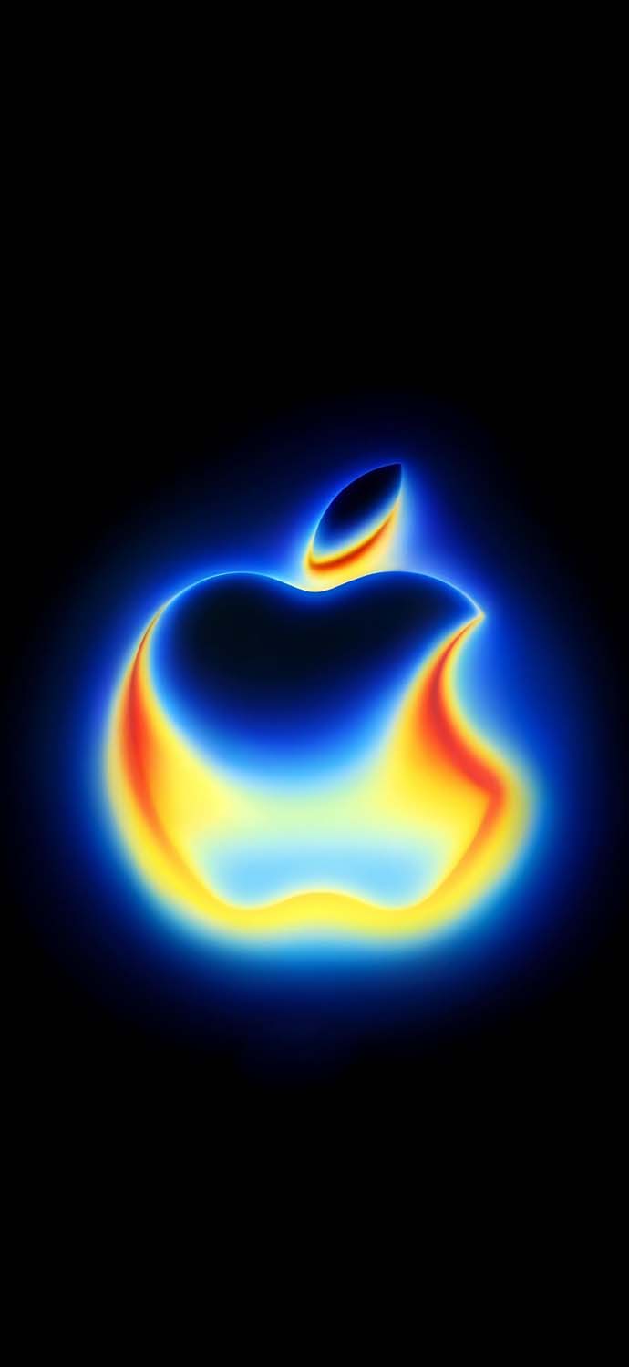 Apple Logo illumination iPhone 17 Pro Wallpaper