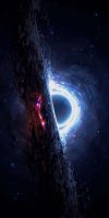 Black Hole iPhone Wallpaper