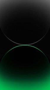 Dark Dual Gradient iPhone 17 Pro Wallpaper