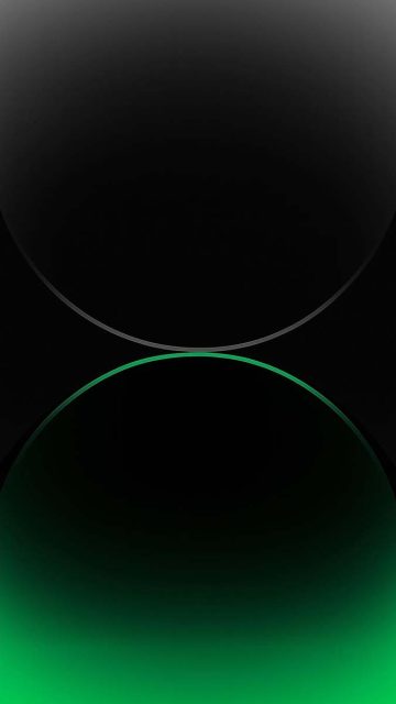 Dark Dual Gradient iPhone 17 Pro Wallpaper