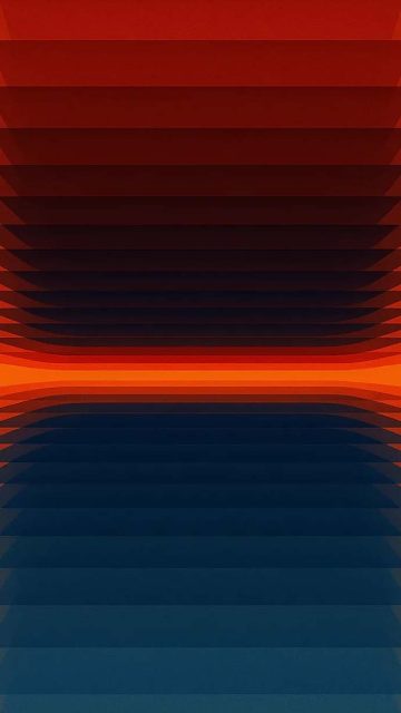 Dual Gradient Abstract iPhone 17 Pro Wallpaper