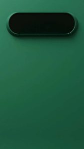 Lockscreen Time Green iPhone 17 Pro Wallpaper