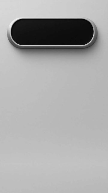 Lockscreen Time White iPhone 17 Pro Wallpaper