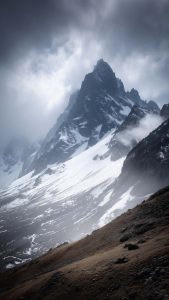 Snow Mountain iPhone Wallpaper