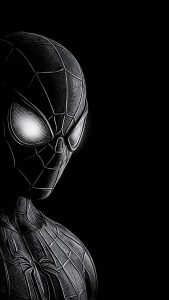 Spiderman Dark iPhone 17 Pro Wallpaper