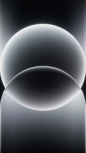 Abstract Circle iPhone 17 Wallpaper
