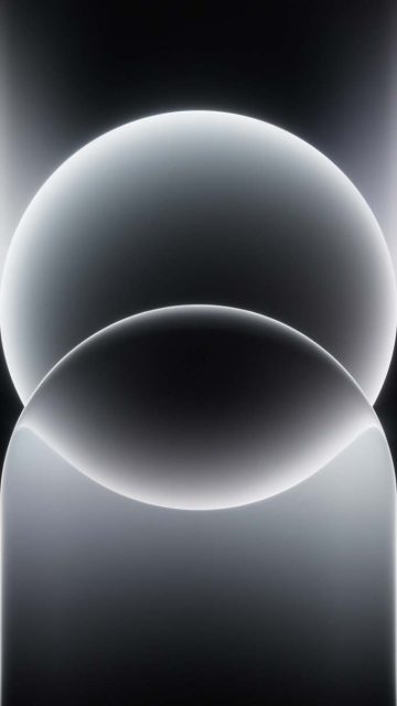 Abstract Circle iPhone 17 Wallpaper