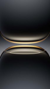 Abstract Dual Gradient Dark iPhone 17 Wallpaper