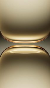 Abstract Dual Gradient Gold iPhone 17 Wallpaper