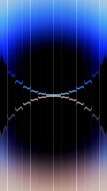 Dual Gradient Dark Blue iPhone 17 Wallpaper