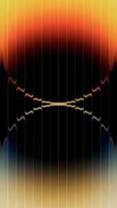 Dual Gradient Orange iPhone 17 Wallpaper