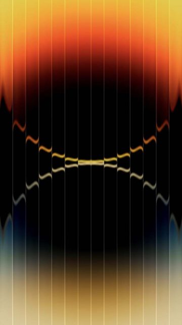 Dual Gradient Orange iPhone 17 Wallpaper