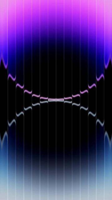 Dual Gradient Purple iPhone 17 Wallpaper