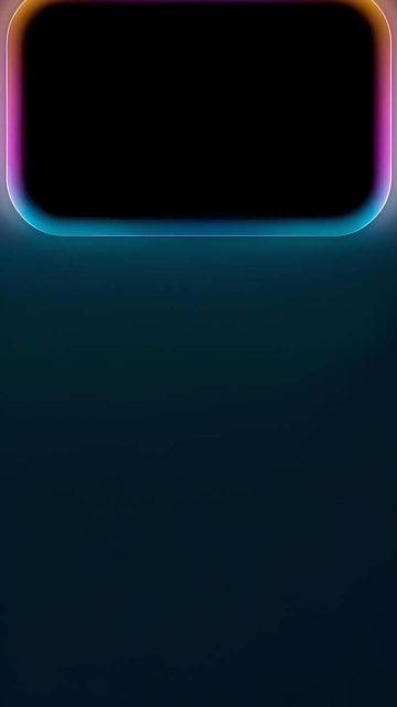 Neon Lockscreen iPhone 17 Wallpaper