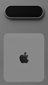 Silver Lockscreen iPhone 17 Wallpaper