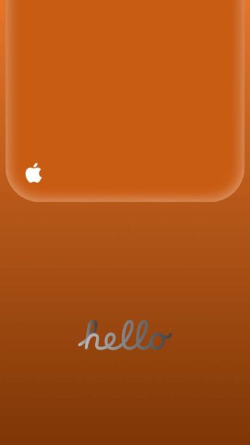 iPhone 17 Pro Orange Wallpaper