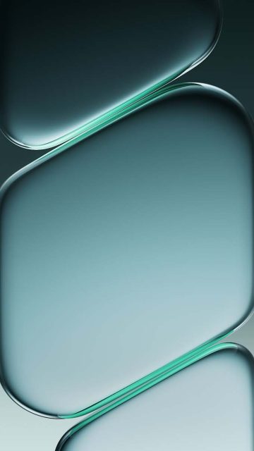 Abstract Vlue Bubbles iPhone 17 Pro Wallpaper