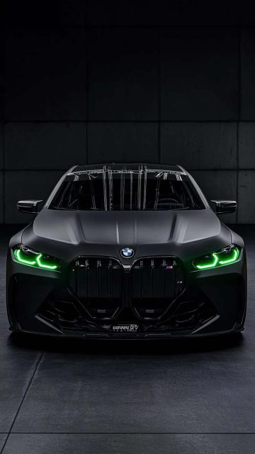 BMW Black iPhone 17 Pro Wallpaper