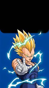 Dragon Ball Vegeta iPhone 17 Pro Wallpaper