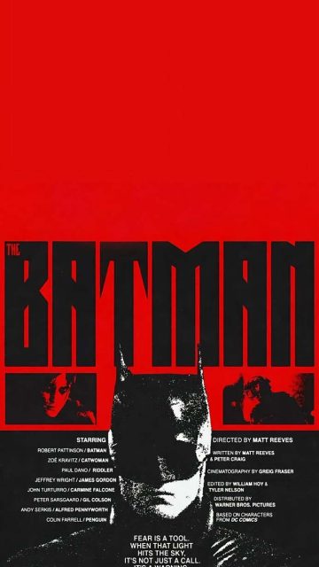 The Batman iPhone 17 Pro Wallpaper