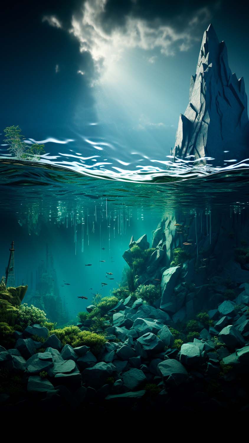 Underwater iPhone 17 Pro Wallpaper