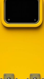 Yellow Background iPhone 17 Pro Wallpaper
