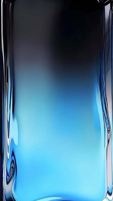 Blue Glass iPhone 17 Pro Wallpaper