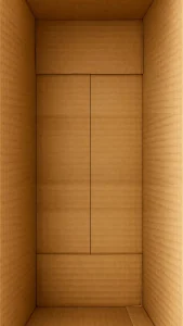 Cardboard Box iPhone 17 Pro Wallpaper