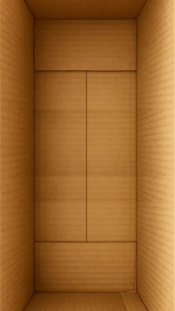 Cardboard Box iPhone 17 Pro Wallpaper